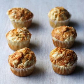Bacon, cheese & onion muffins