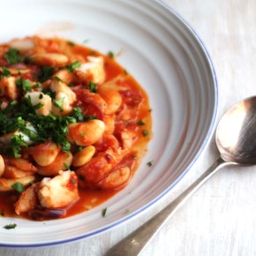 Spanish supper: Quick cod, butter bean & tomato&nbsp;stew