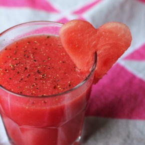 Watermelon & strawberry&nbsp;smoothie
