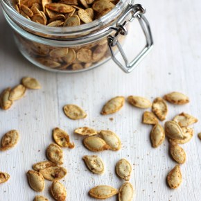 Spicy celery salt pumpkin&nbsp;seeds